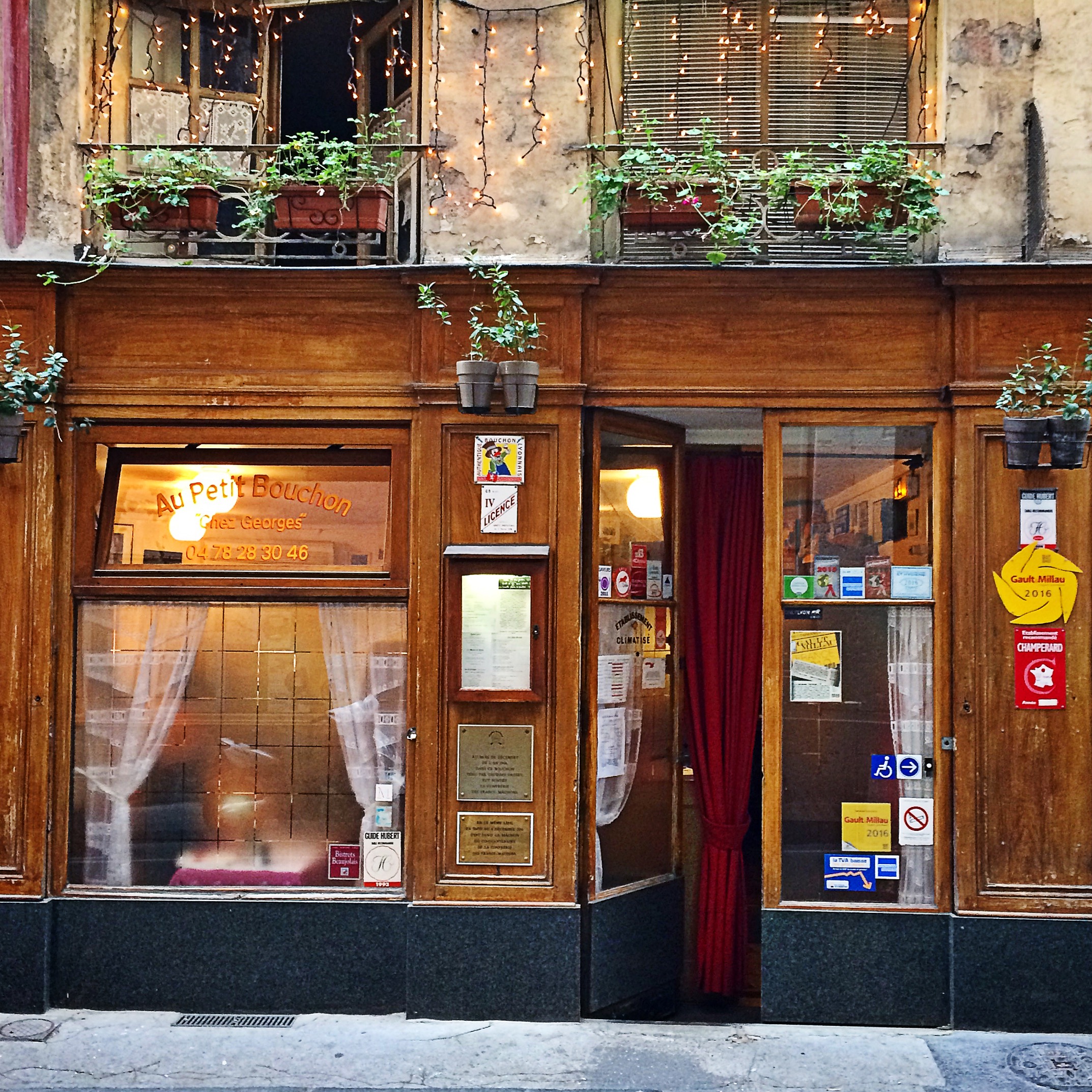 Mijn avond bij Au Petit Bouchon, Chez Georges in Lyon